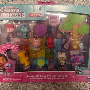 Gabby’s Dollhouse Groove with Gabby & Friends Musical Set